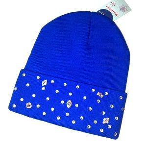 Custom bling beanie